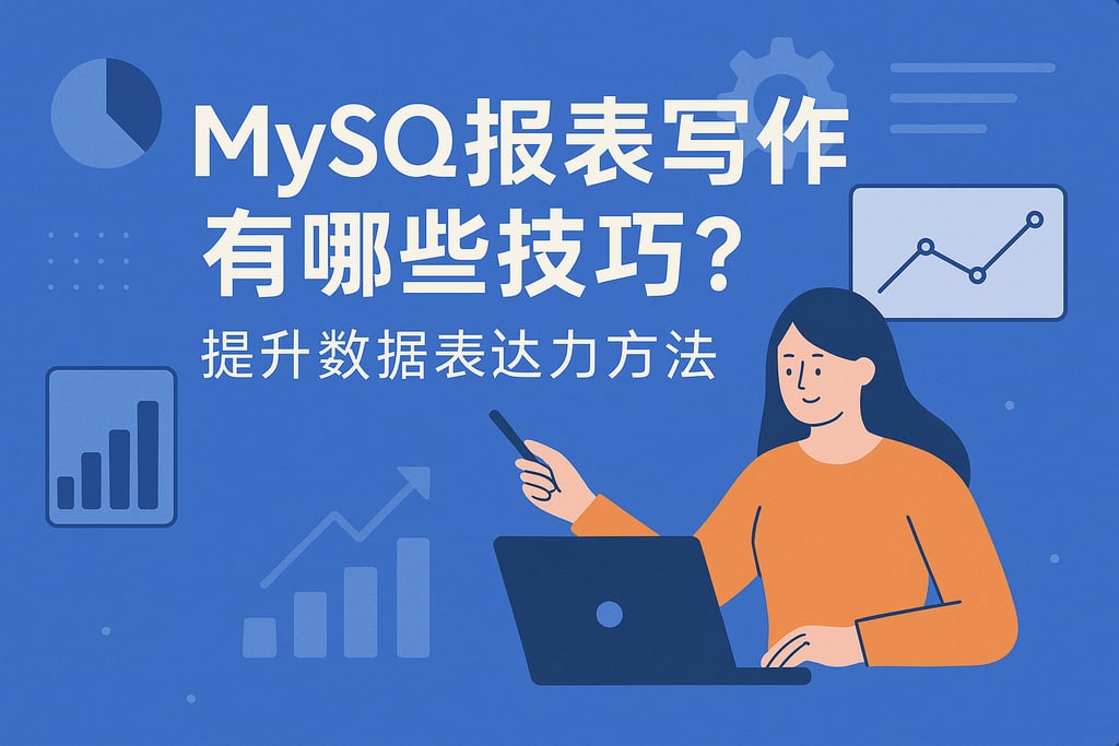 mysql报表写作有哪些技巧？提升数据表达力方法