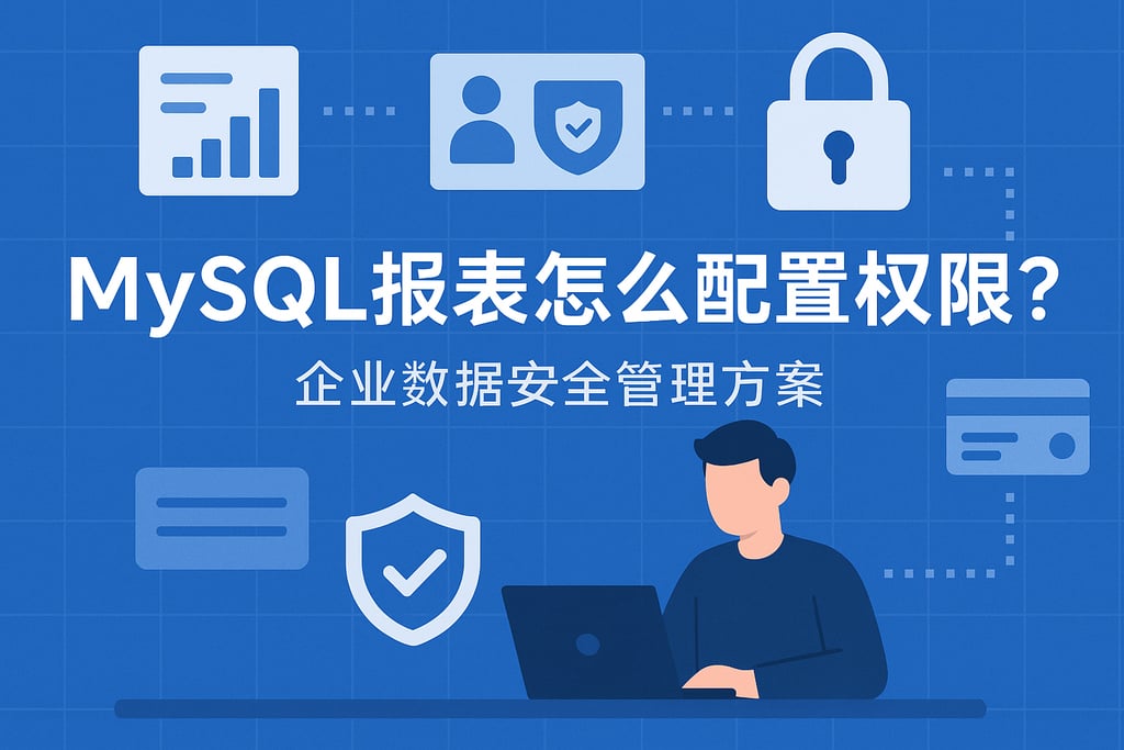 mysql报表怎么配置权限？企业数据安全管理方案