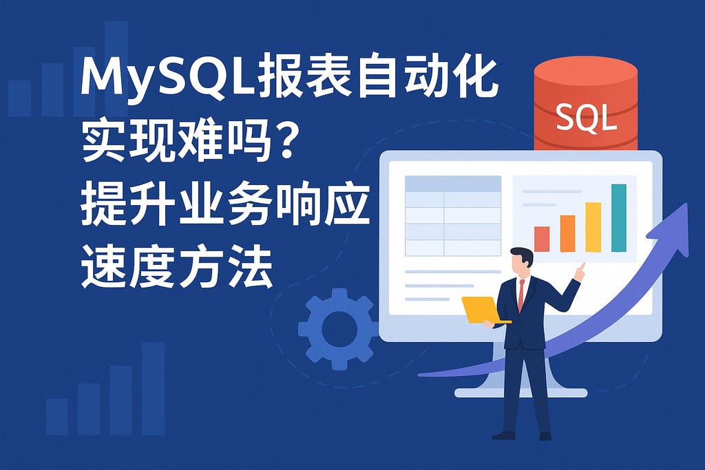 mysql报表自动化实现难吗？提升业务响应速度方法