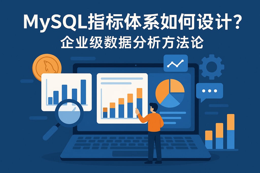 mysql指标体系如何设计？企业级数据分析方法论