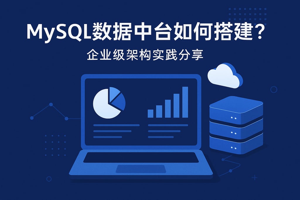 mysql数据中台如何搭建？企业级架构实践分享