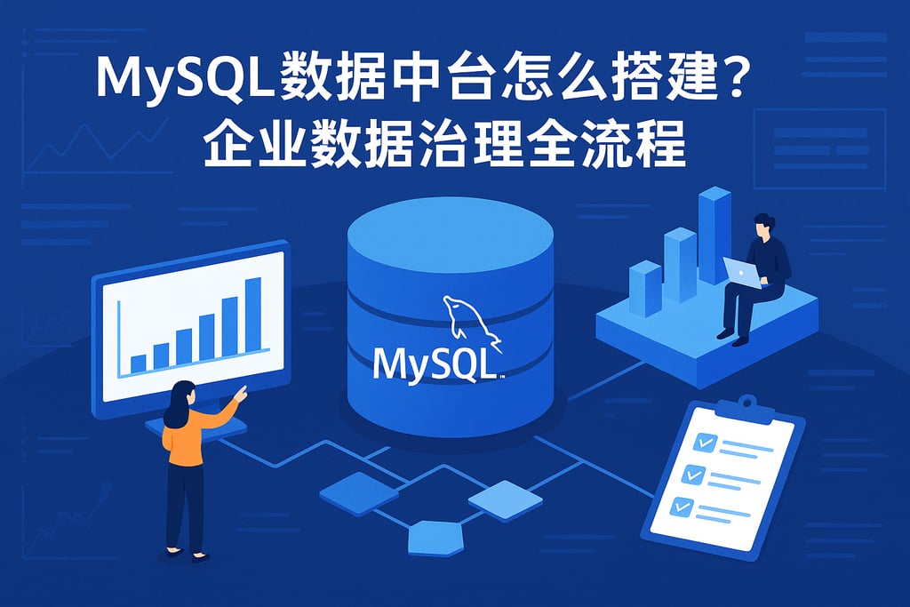 mysql数据中台怎么搭建？企业数据治理全流程