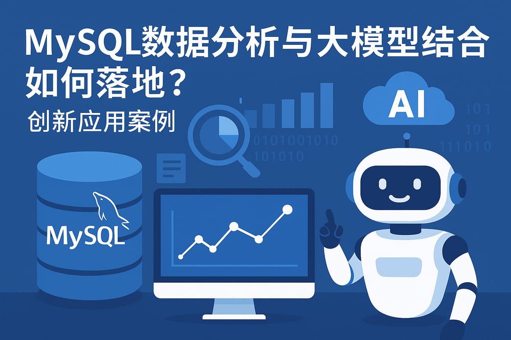 mysql数据分析与大模型结合如何落地？创新应用案例