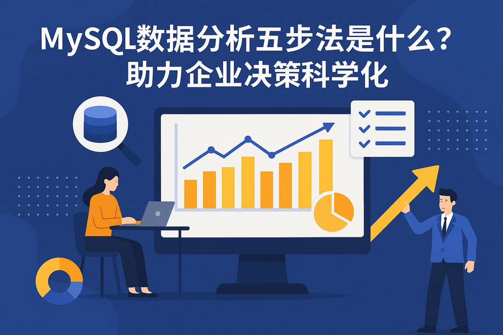 mysql数据分析五步法是什么？助力企业决策科学化