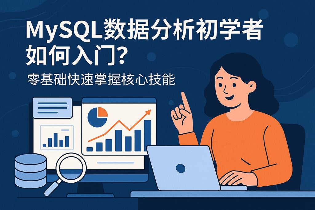 mysql数据分析初学者如何入门？零基础快速掌握核心技能