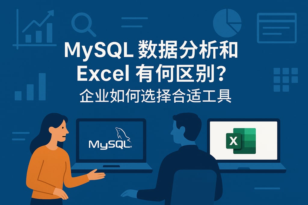 mysql数据分析和excel有何区别？企业如何选择合适工具