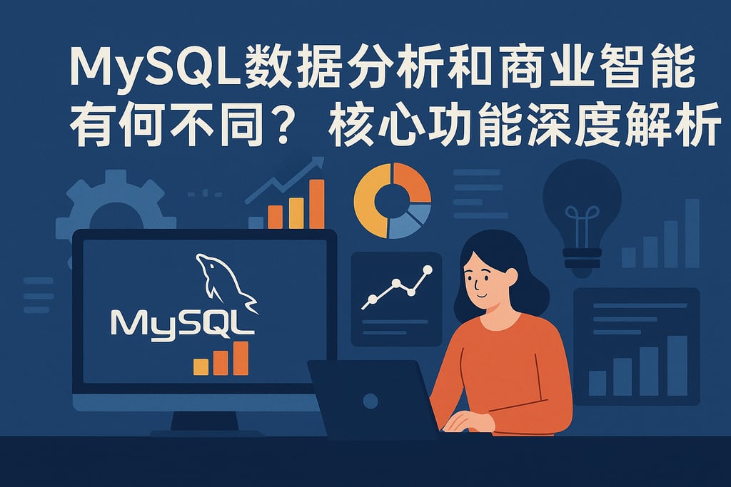 mysql数据分析和商业智能有何不同？核心功能深度解析