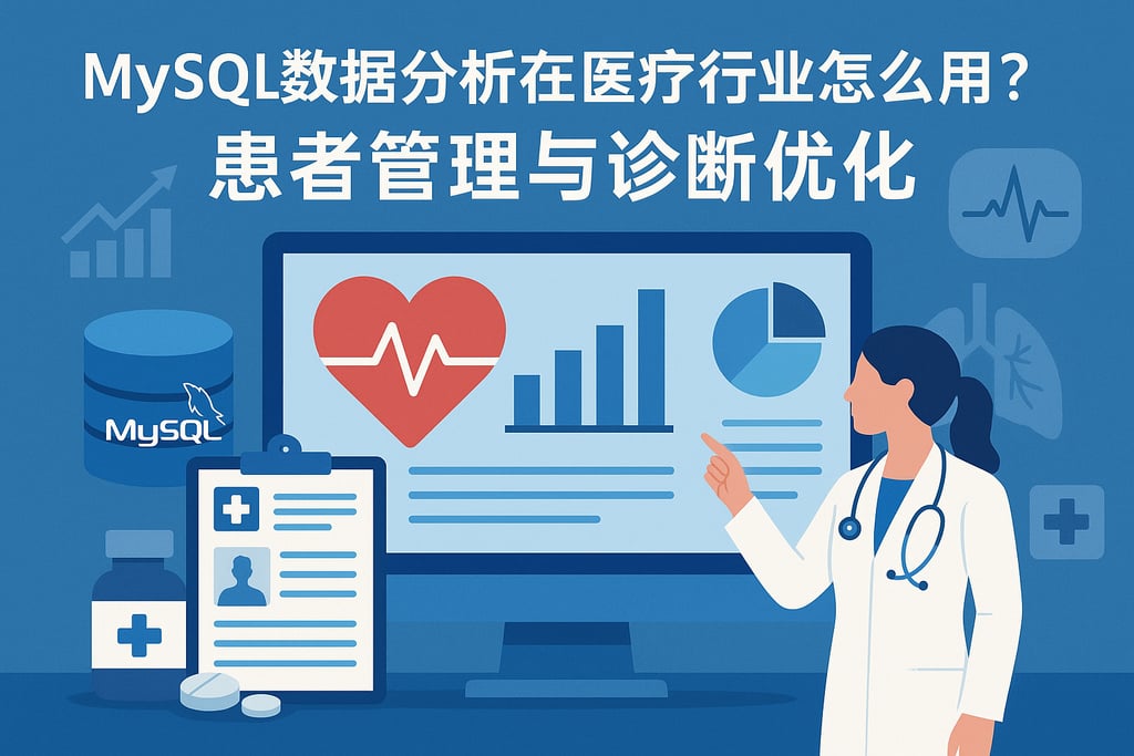mysql数据分析在医疗行业怎么用？患者管理与诊断优化