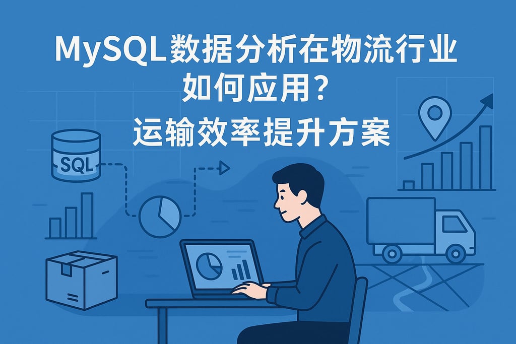 mysql数据分析在物流行业如何应用？运输效率提升方案