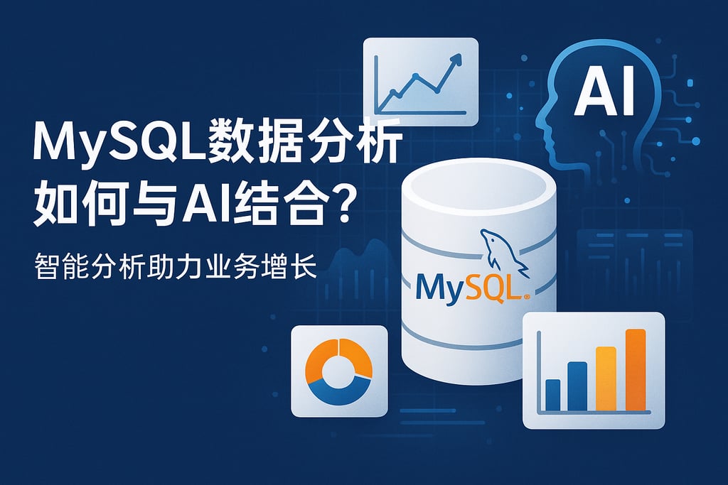 mysql数据分析如何与AI结合？智能分析助力业务增长