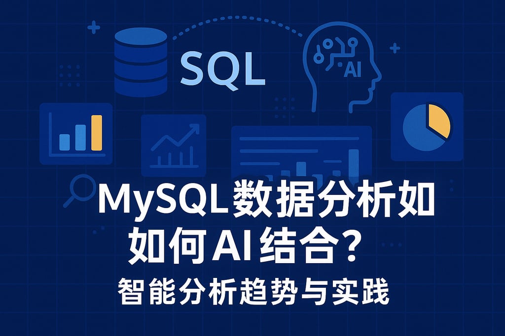 mysql数据分析如何与AI结合？智能分析趋势与实践