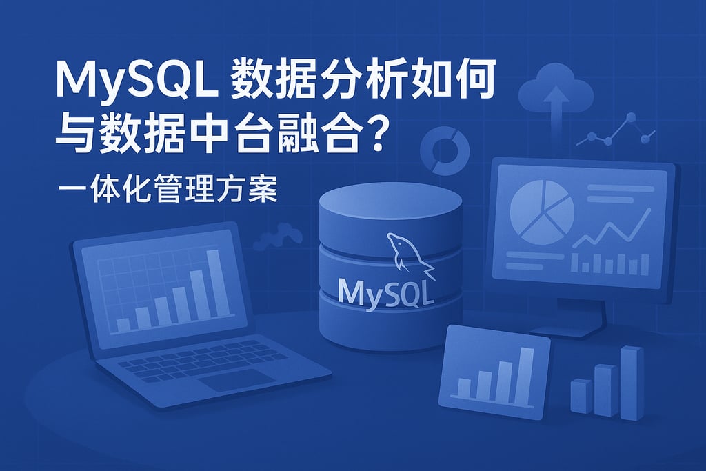 mysql数据分析如何与数据中台融合？一体化管理方案