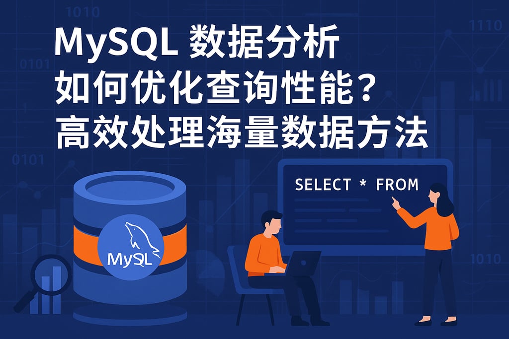 mysql数据分析如何优化查询性能？高效处理海量数据方法
