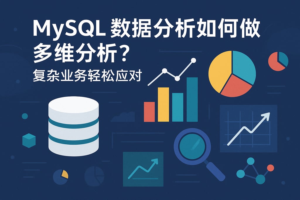 mysql数据分析如何做多维分析？复杂业务轻松应对