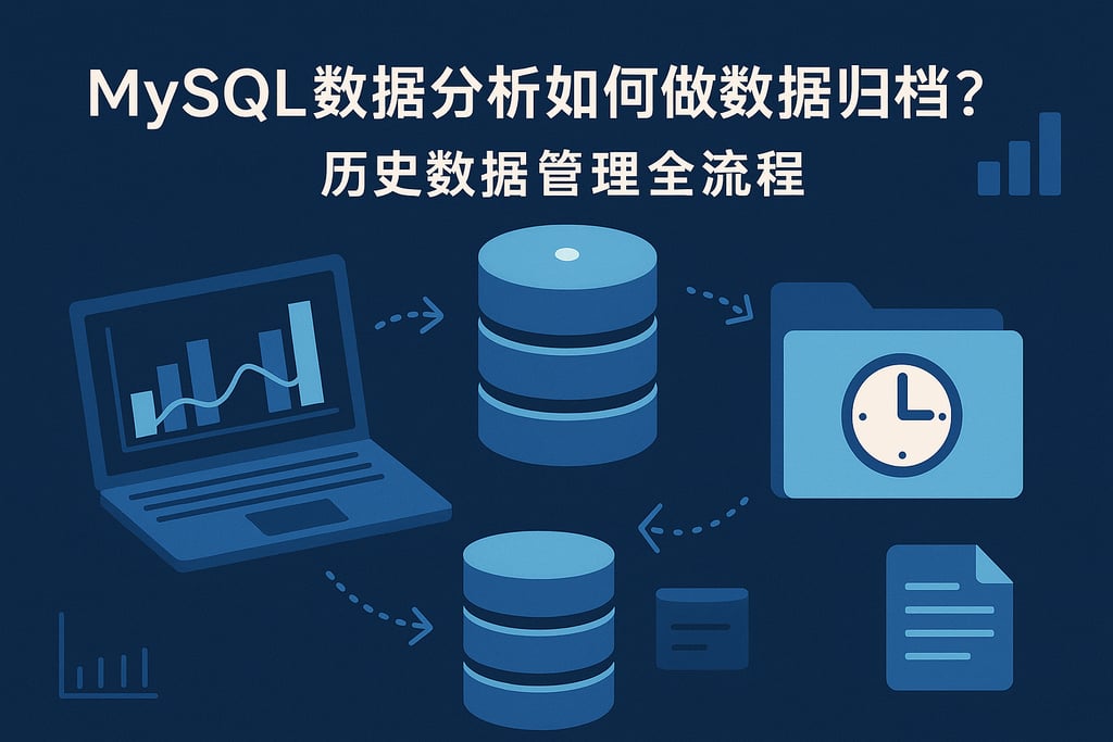 mysql数据分析如何做数据归档？历史数据管理全流程