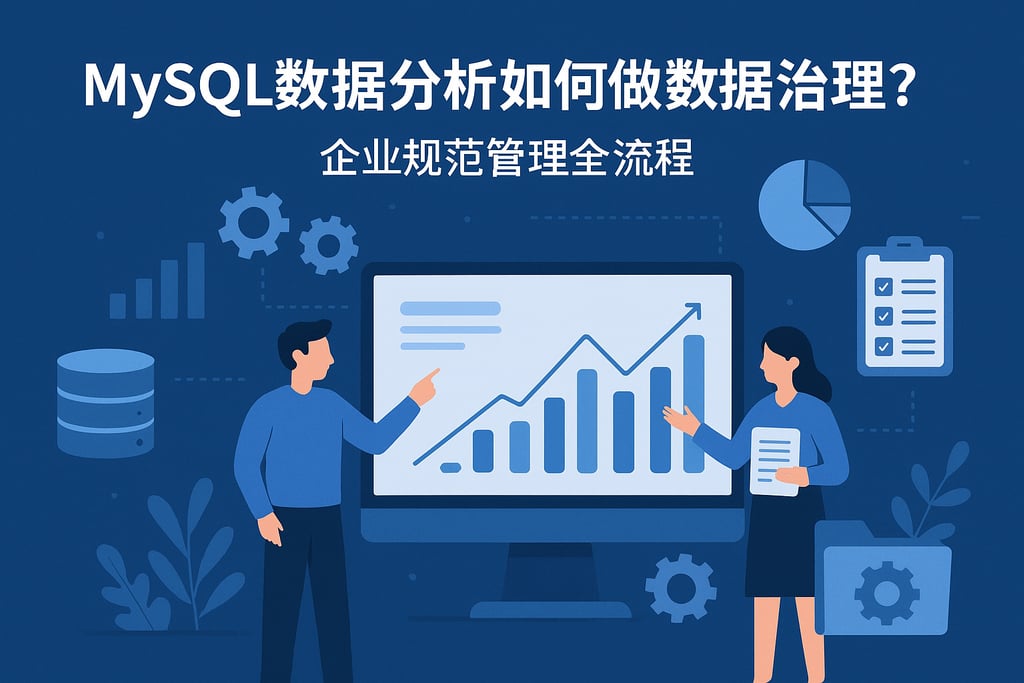 mysql数据分析如何做数据治理？企业规范管理全流程