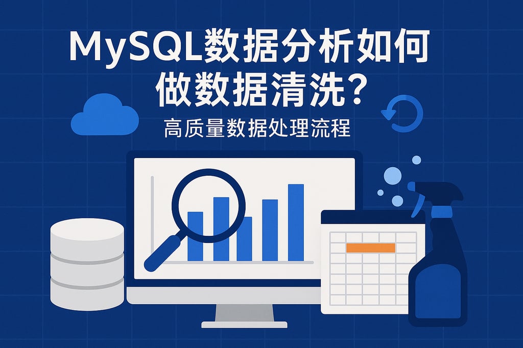 mysql数据分析如何做数据清洗？高质量数据处理流程