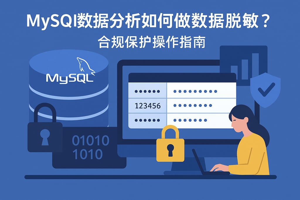 mysql数据分析如何做数据脱敏？合规保护操作指南