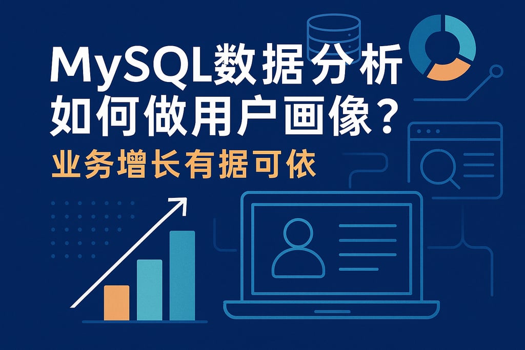 mysql数据分析如何做用户画像？业务增长有据可依