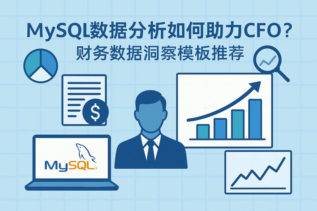 mysql数据分析如何助力CFO？财务数据洞察模板推荐