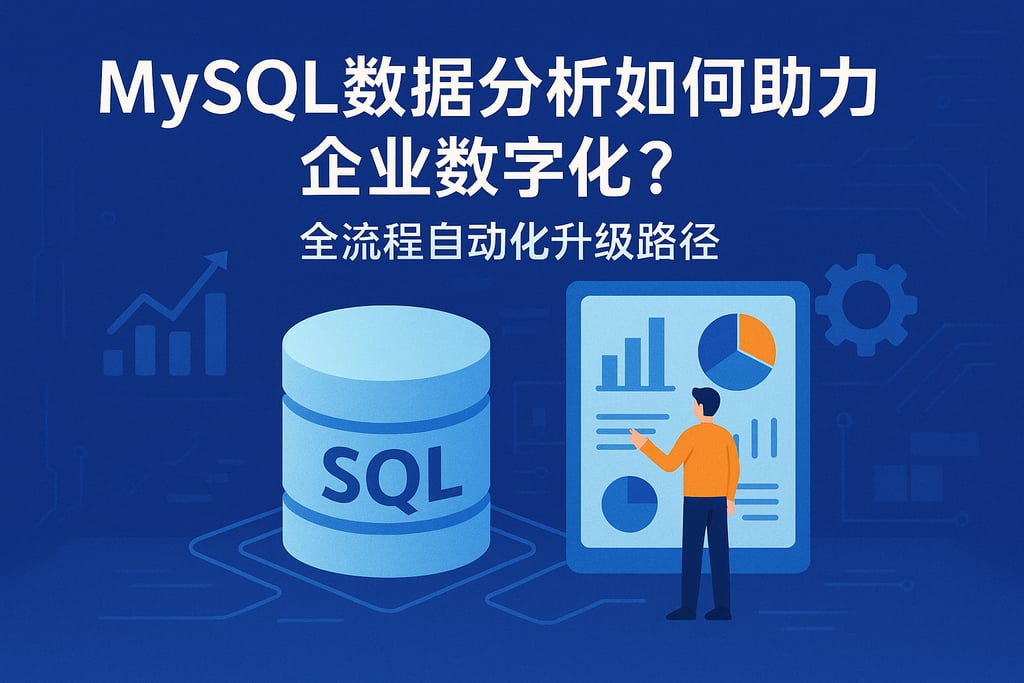 mysql数据分析如何助力企业数字化？全流程自动化升级路径