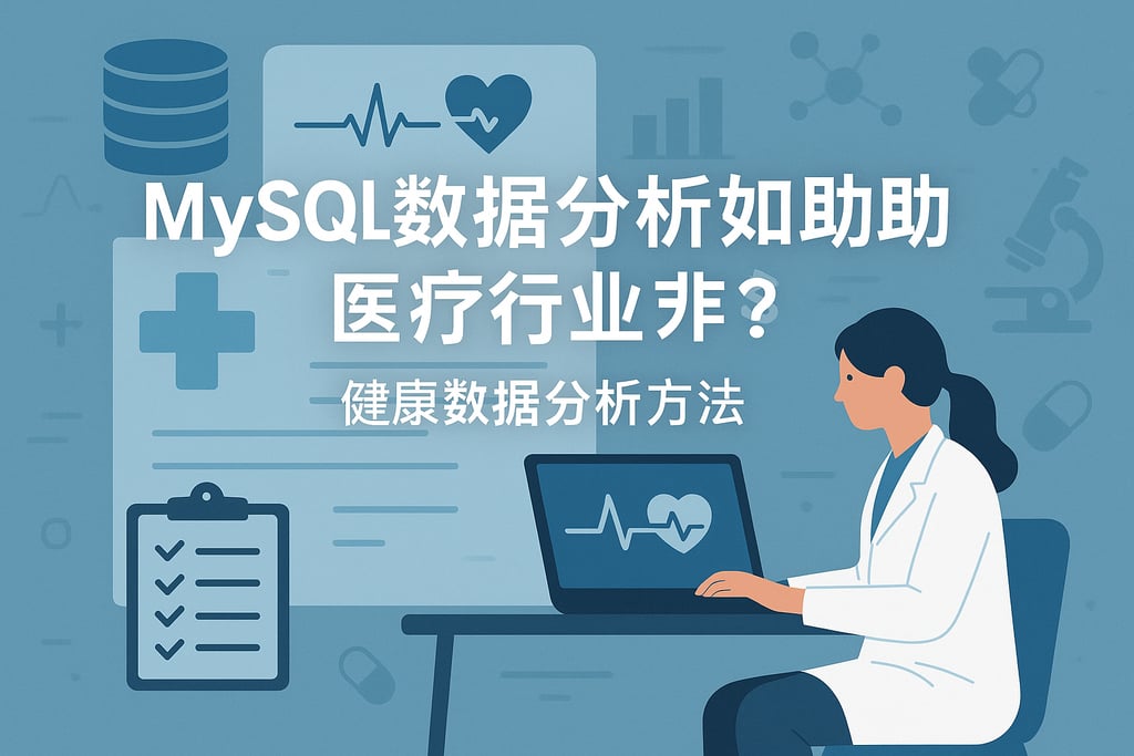 mysql数据分析如何助力医疗行业？健康数据分析方法