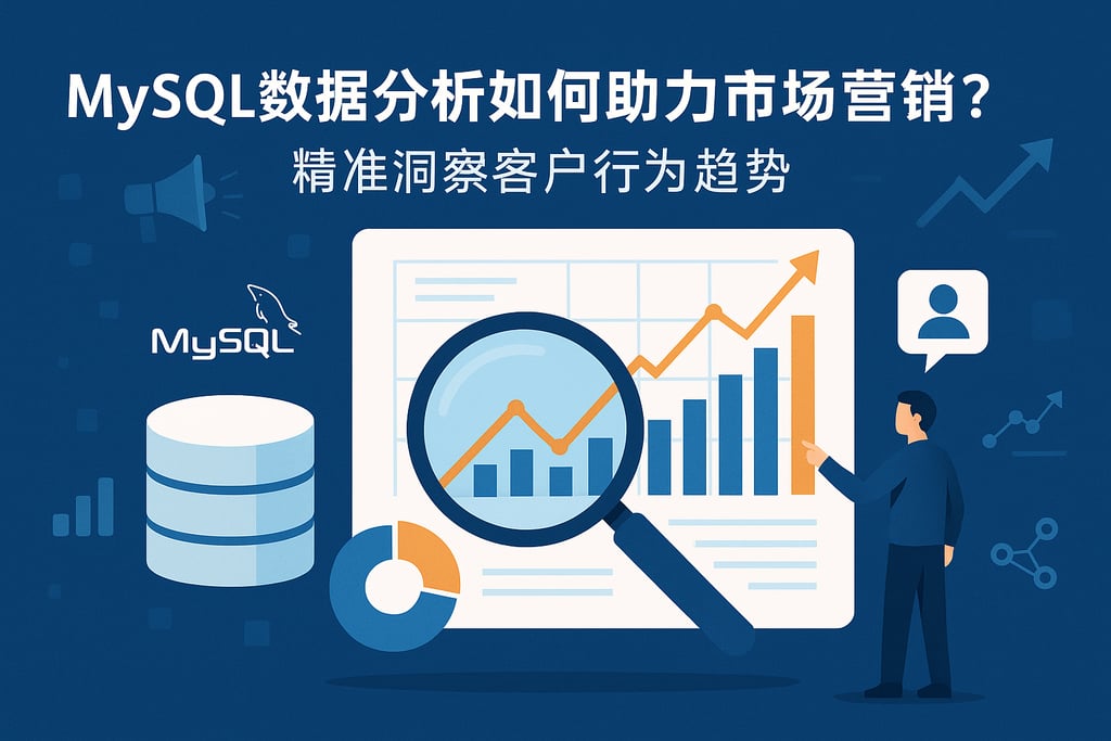 mysql数据分析如何助力市场营销？精准洞察客户行为趋势