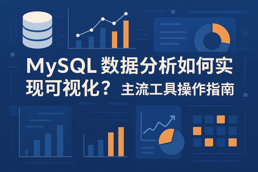 mysql数据分析如何实现可视化？主流工具操作指南