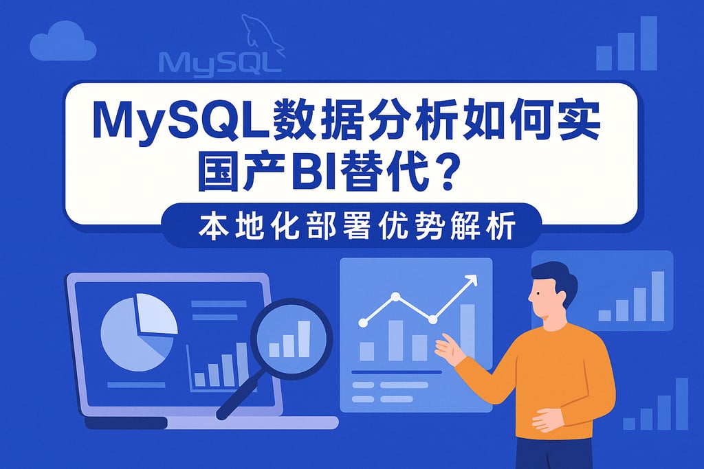 mysql数据分析如何实现国产BI替代？本地化部署优势解析