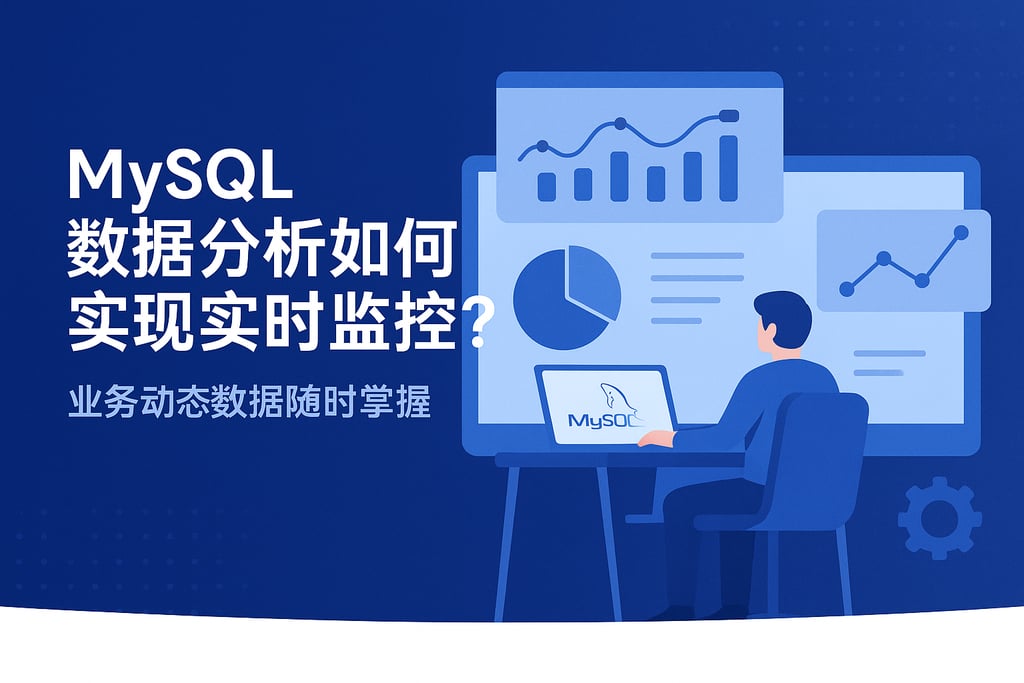 mysql数据分析如何实现实时监控？业务动态数据随时掌握