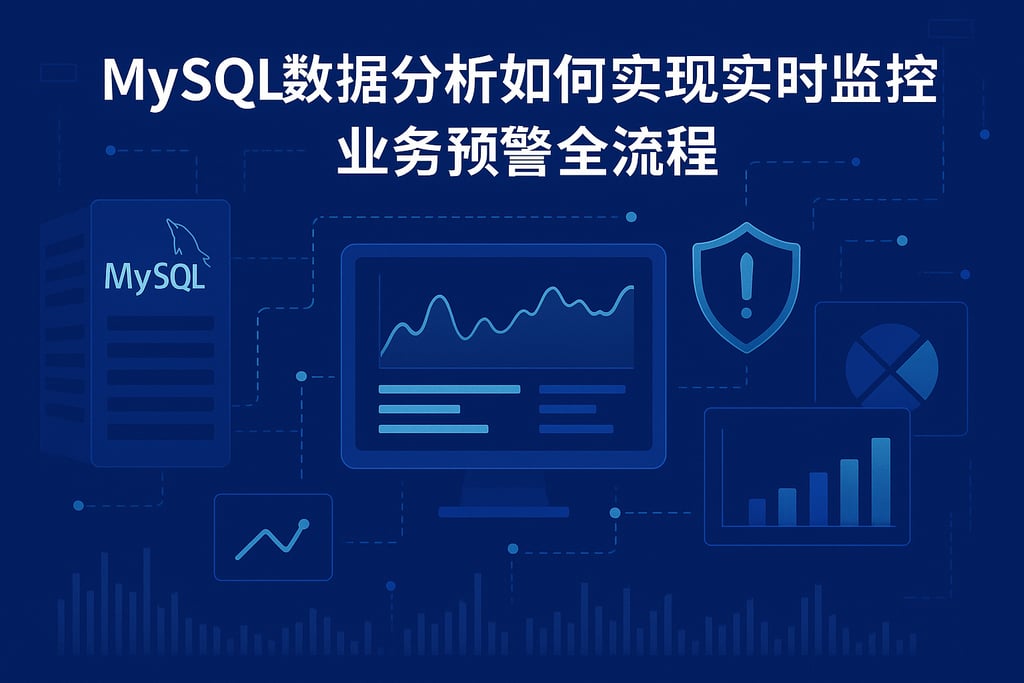 mysql数据分析如何实现实时监控？业务预警全流程