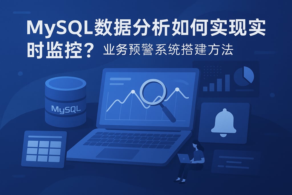 mysql数据分析如何实现实时监控？业务预警系统搭建方法