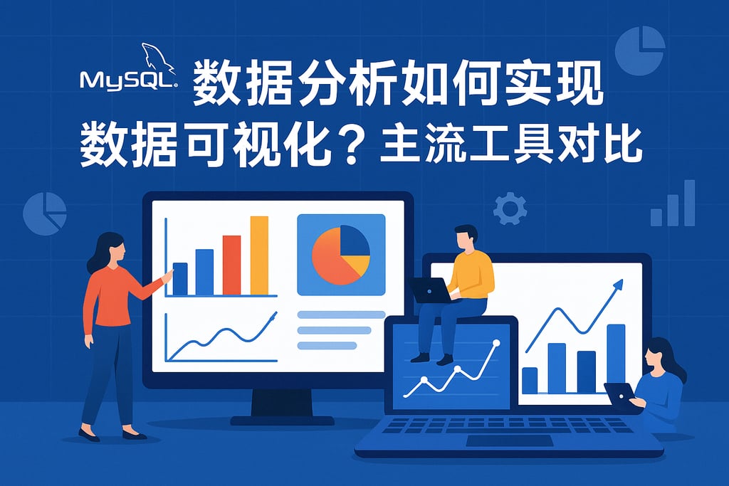 mysql数据分析如何实现数据可视化？主流工具对比分析