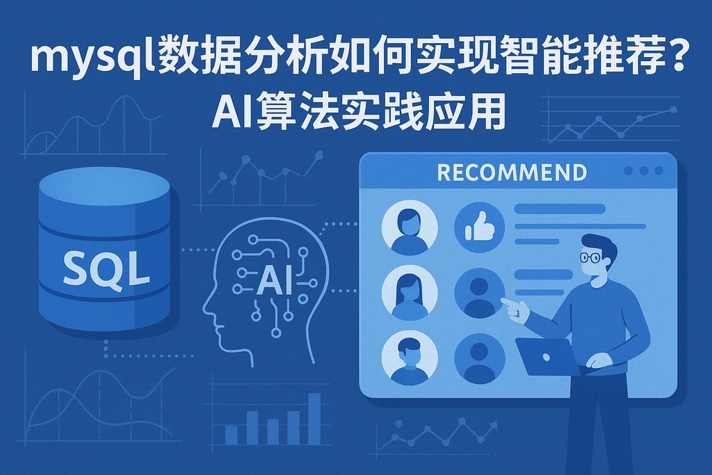 mysql数据分析如何实现智能推荐？AI算法实践应用
