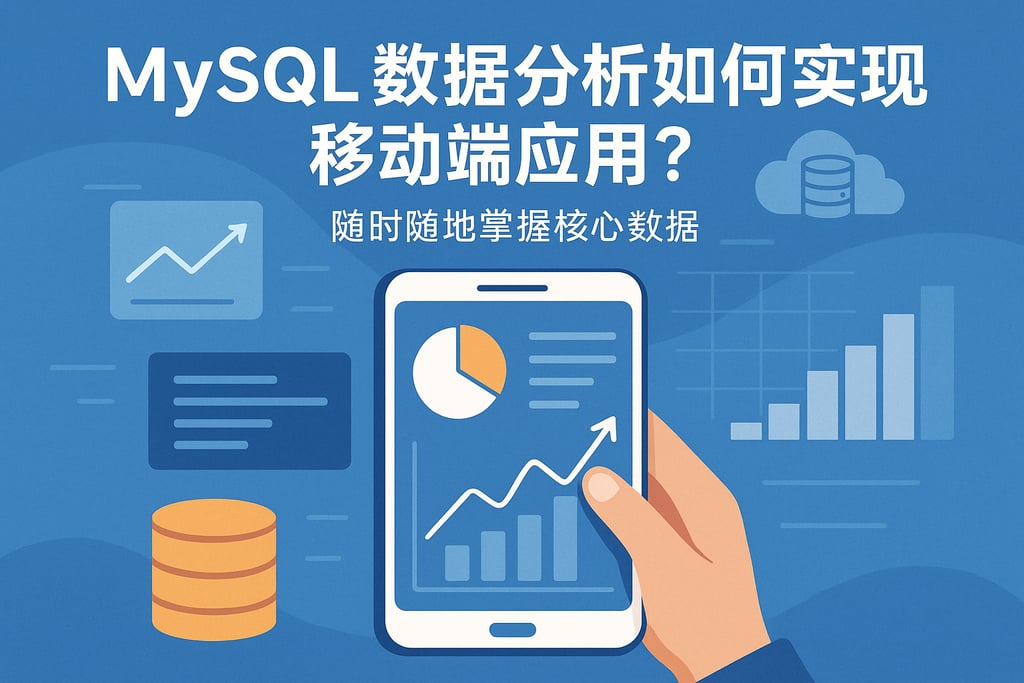 mysql数据分析如何实现移动端应用？随时随地掌握核心数据