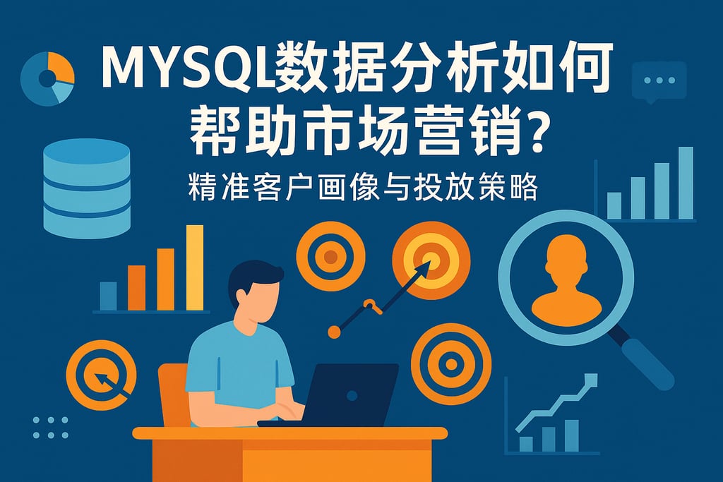 mysql数据分析如何帮助市场营销？精准客户画像与投放策略