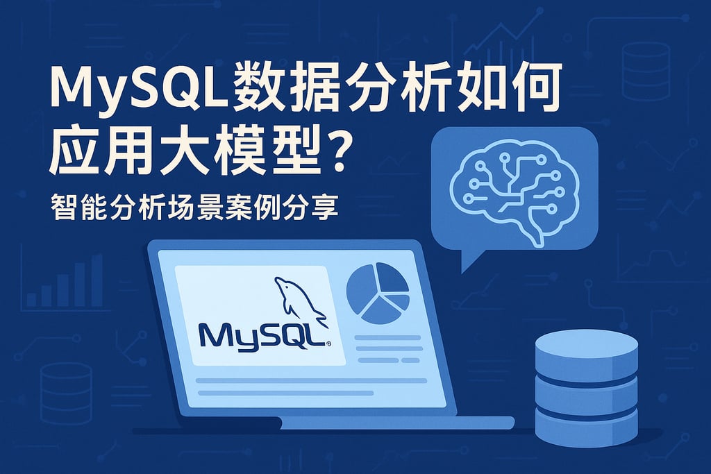 mysql数据分析如何应用大模型？智能分析场景案例分享