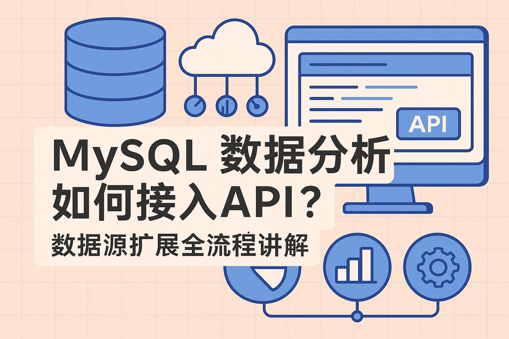 mysql数据分析如何接入API？数据源扩展全流程讲解