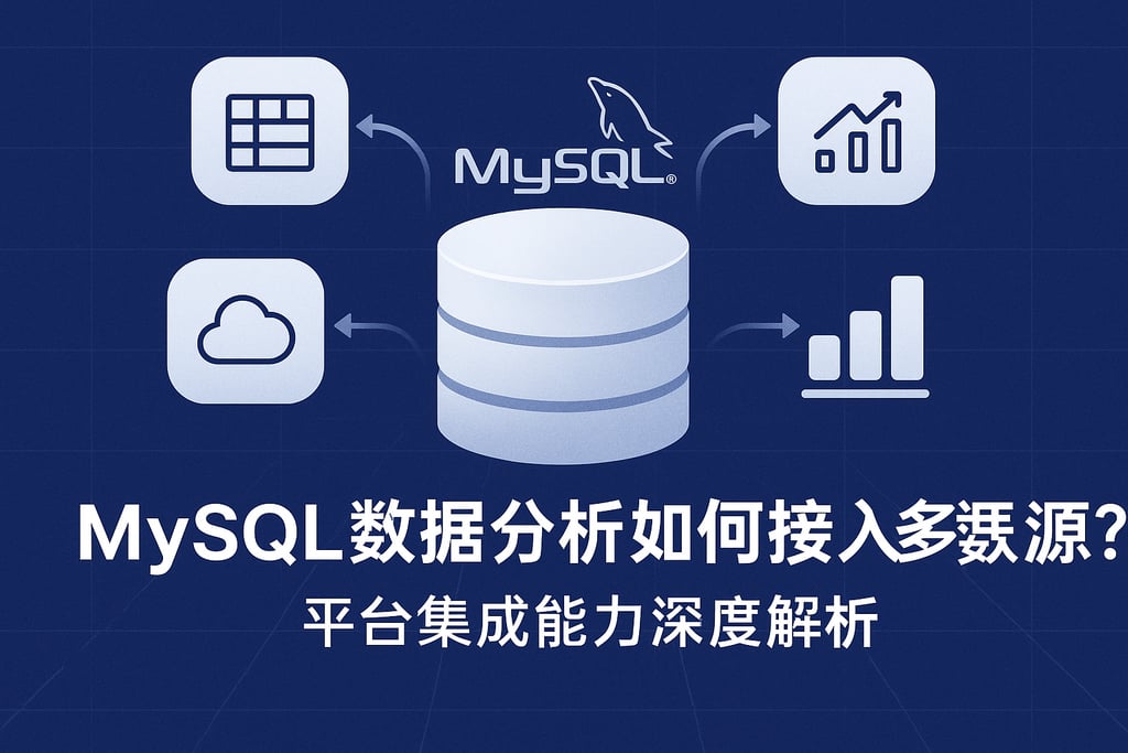 mysql数据分析如何接入多数据源？平台集成能力深度解析