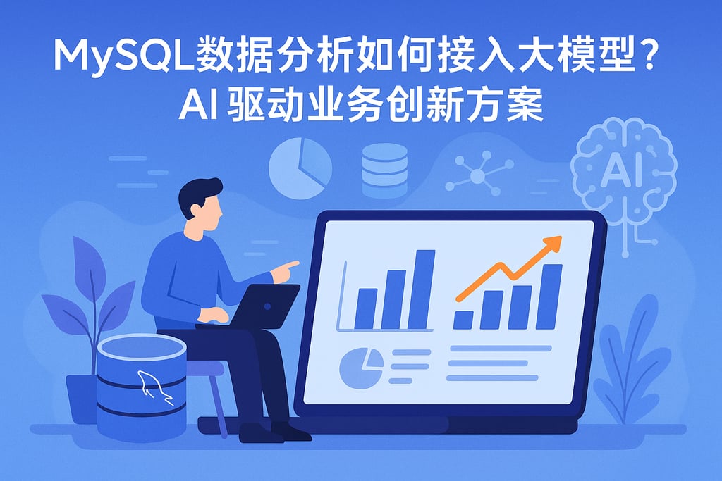 mysql数据分析如何接入大模型？AI驱动业务创新方案
