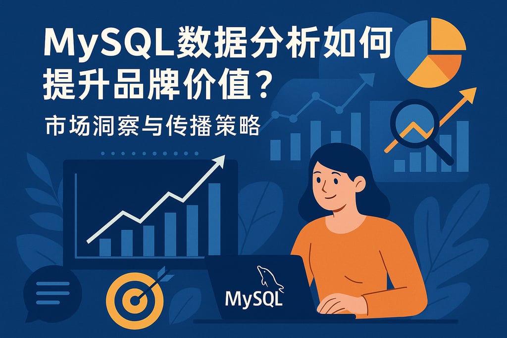 mysql数据分析如何提升品牌价值？市场洞察与传播策略