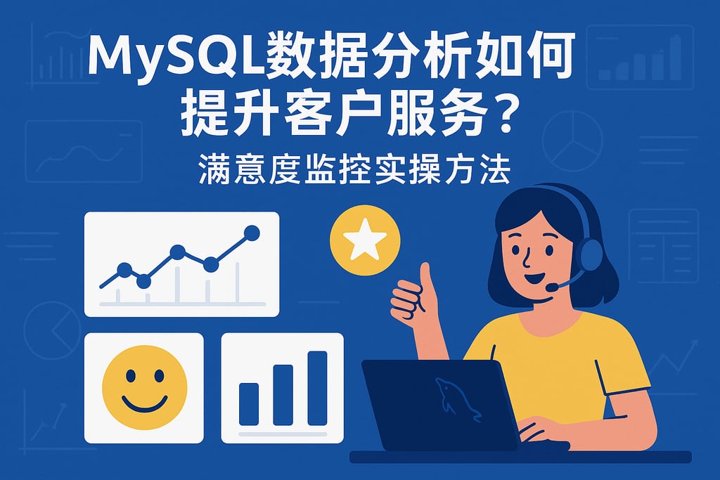 mysql数据分析如何提升客户服务？满意度监控实操方法