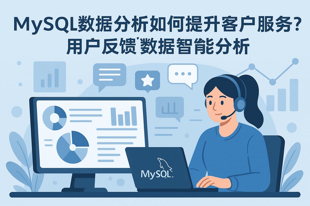 mysql数据分析如何提升客户服务？用户反馈数据智能分析