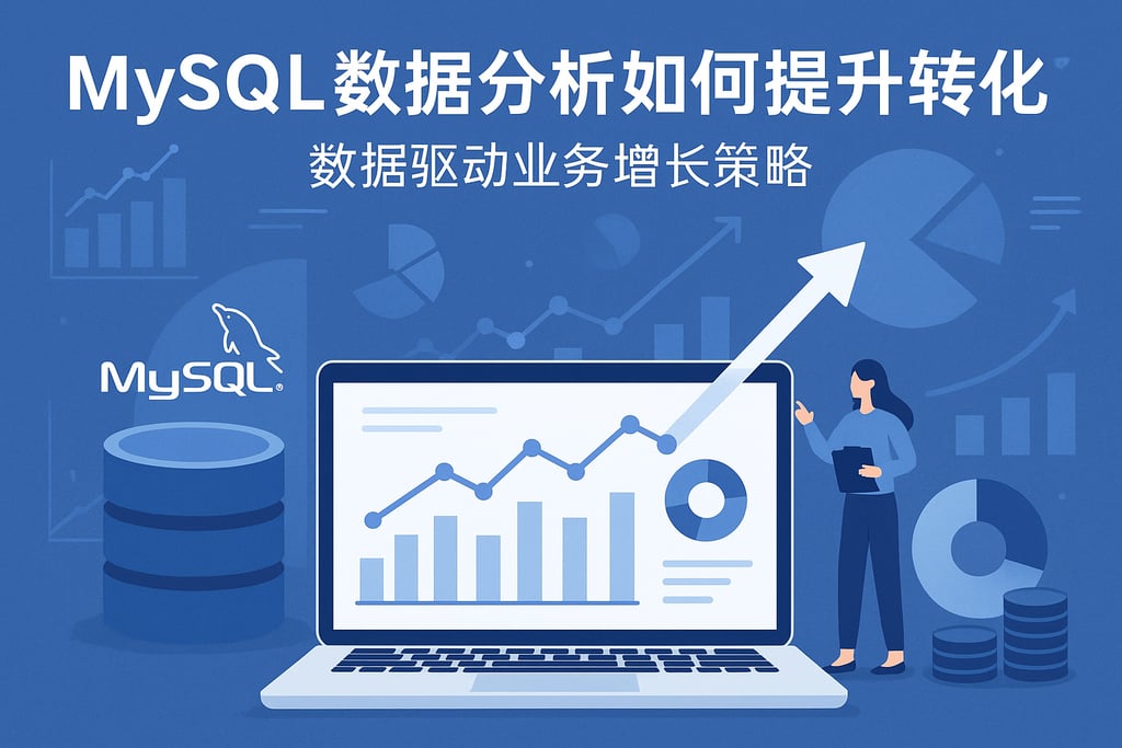 mysql数据分析如何提升转化率？数据驱动业务增长策略