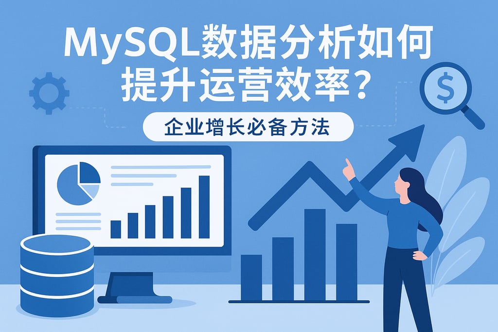 mysql数据分析如何提升运营效率？企业增长必备方法
