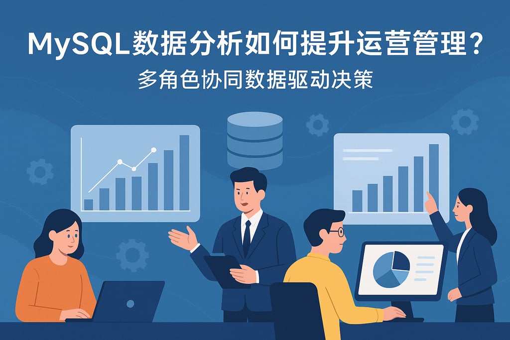 mysql数据分析如何提升运营管理？多角色协同数据驱动决策