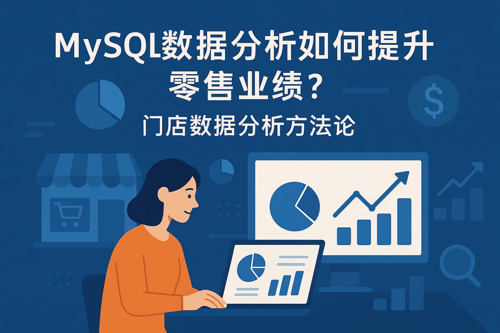 mysql数据分析如何提升零售业绩？门店数据分析方法论