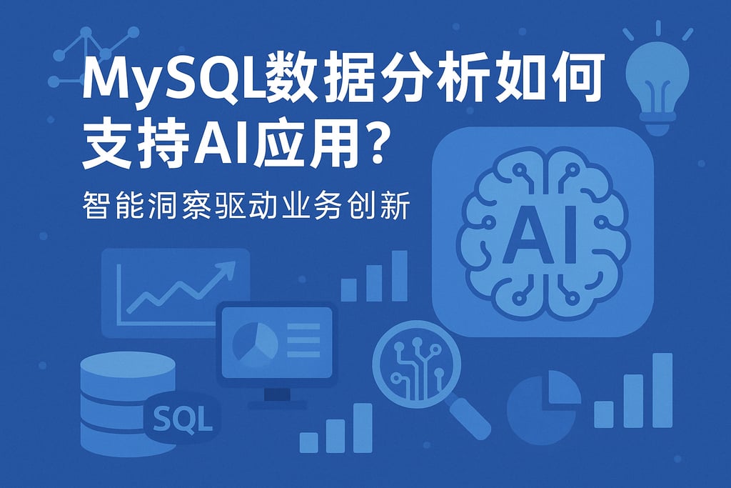 mysql数据分析如何支持AI应用？智能洞察驱动业务创新