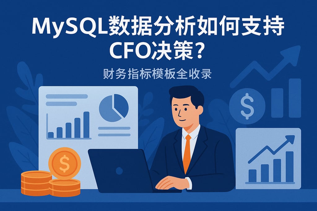 mysql数据分析如何支持CFO决策？财务指标模板全收录
