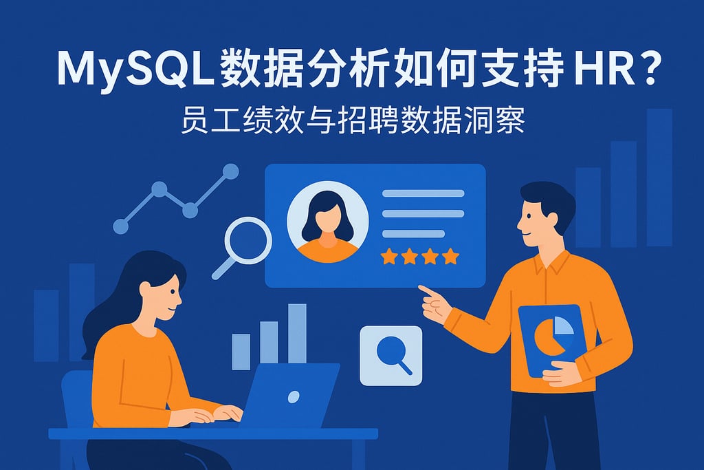 mysql数据分析如何支持HR？员工绩效与招聘数据洞察
